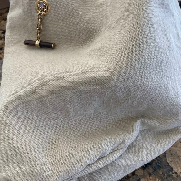 Yves Saint Laurent Gorgeous Tan and Brown Python Sac Capri bucket bag RARE❤️ - Picture 5 of 9